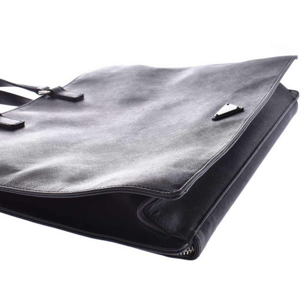 Prada Black Saffiano Business Bag Briefcase Document - Picture 5 of 9